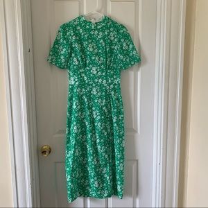 ASOS | Green High Neck Dress